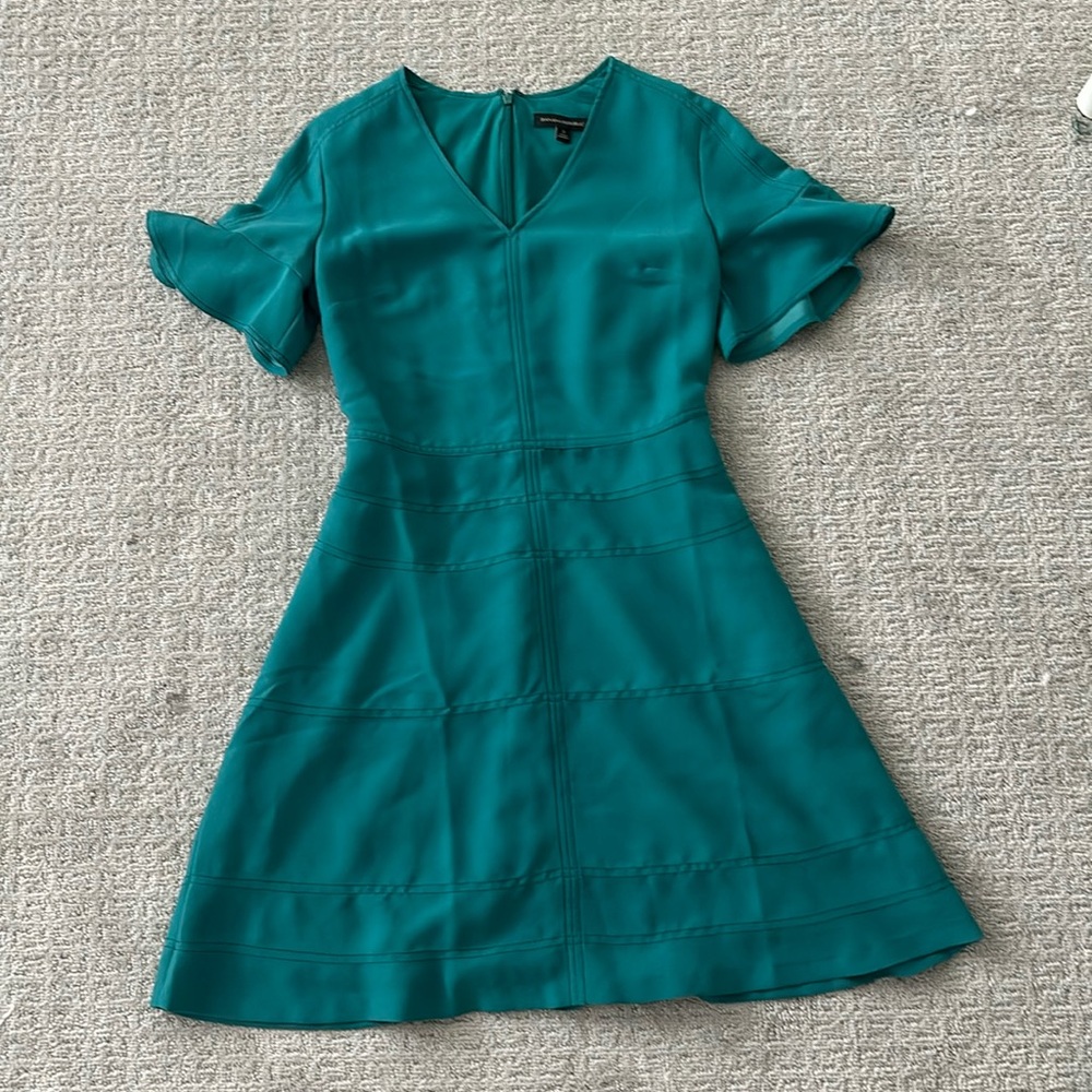 Banana republic green dress